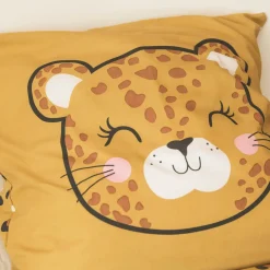 l'Effet Papillon Housse de couette et une taie enfant coton (140 x 200 cm) Lola Caramel Sale