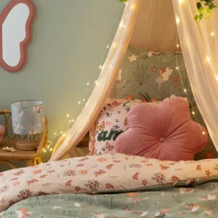 Atmosphera cru017dateur d'intu017drieur for kids Housse de couette et une taie enfant coton (140 x 200 cm) Fée Multicolore Hot