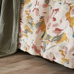EMINZA Housse de couette gaze de coton (140 x 200 cm) April Multicolore Sale