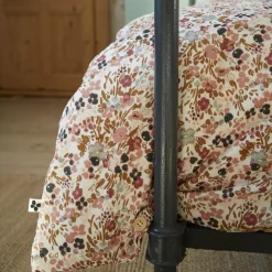 EMINZA Housse de couette gaze de coton (140 x 200 cm) Constance pampa Beige