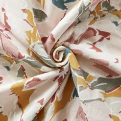 EMINZA Housse de couette gaze de coton (200 x 200 cm) April Multicolore Sale