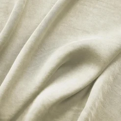 EMINZA Housse de couette lyocell Tencel™ lavé (200 x 200 cm) Olivia pampa Beige