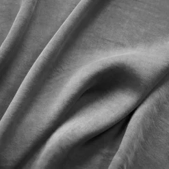 EMINZA Housse de couette lyocell Tencel™ lavé (260 x 240 cm) Olivia granit Gris New