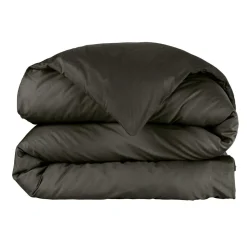 EMINZA Housse de couette percale de coton (280 x 240 cm) Cali Noir Sale
