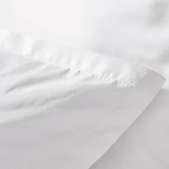EMINZA Housse de couette percale de coton (240 x 220 cm) Cali he Blanc Hot