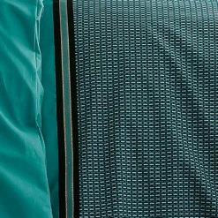 TRADI LINGE Housse de couette percale de coton (240 x 220 cm) Gustav émeraude Vert Online
