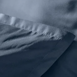 EMINZA Housse de couette percale de coton (200 x 200 cm) Cali Bleu marine Online