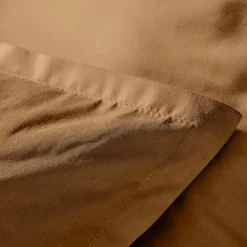 EMINZA Housse de couette percale de coton (280 x 240 cm) Cali Camel Online