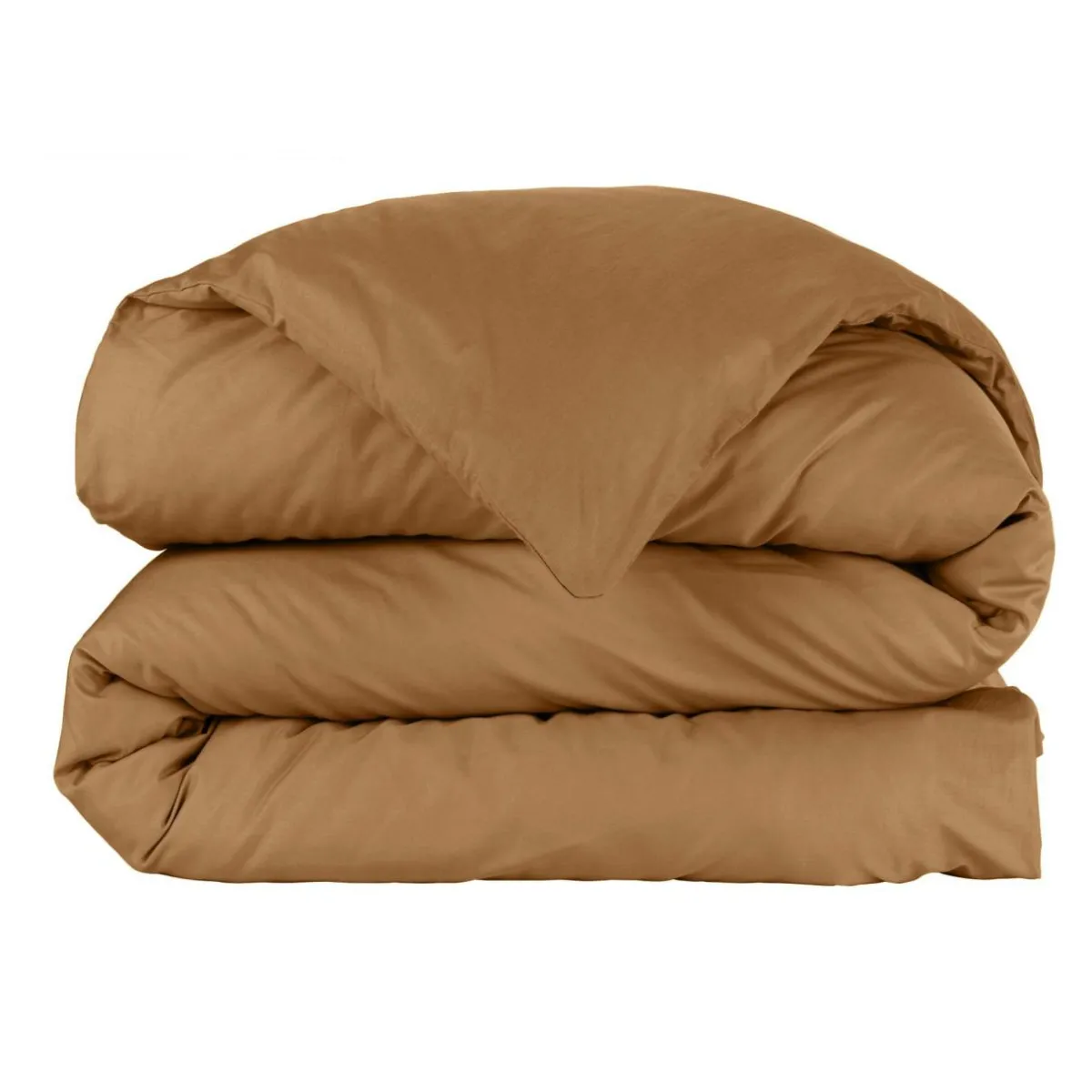 EMINZA Housse de couette percale de coton (280 x 240 cm) Cali Camel Online