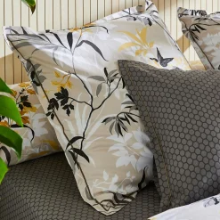 TRADILINGE Housse de couette percale de coton (240 x 220 cm) Asia Beige Outlet