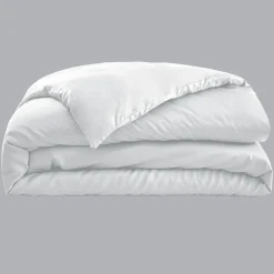 EMINZA Housse de couette satin de bambou (200 x 200 cm) Sienna chantilly Blanc Online