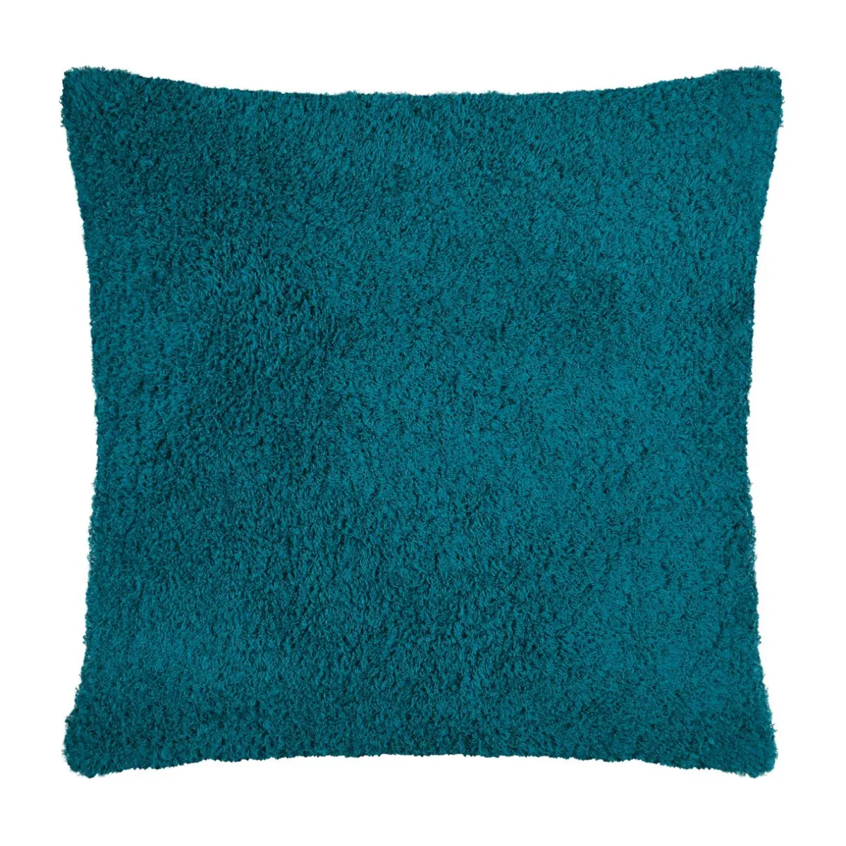 STOF Housse de coussin carrée (40 x 40 cm) Montréal Bleu pétrole Sale