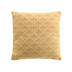 douceur d'intu017drieur Housse de coussin carrée (40 x 40 cm) Echo Jaune ocre New