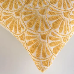douceur d'intu017drieur Housse de coussin carrée (40 x 40 cm) Echo Jaune ocre New