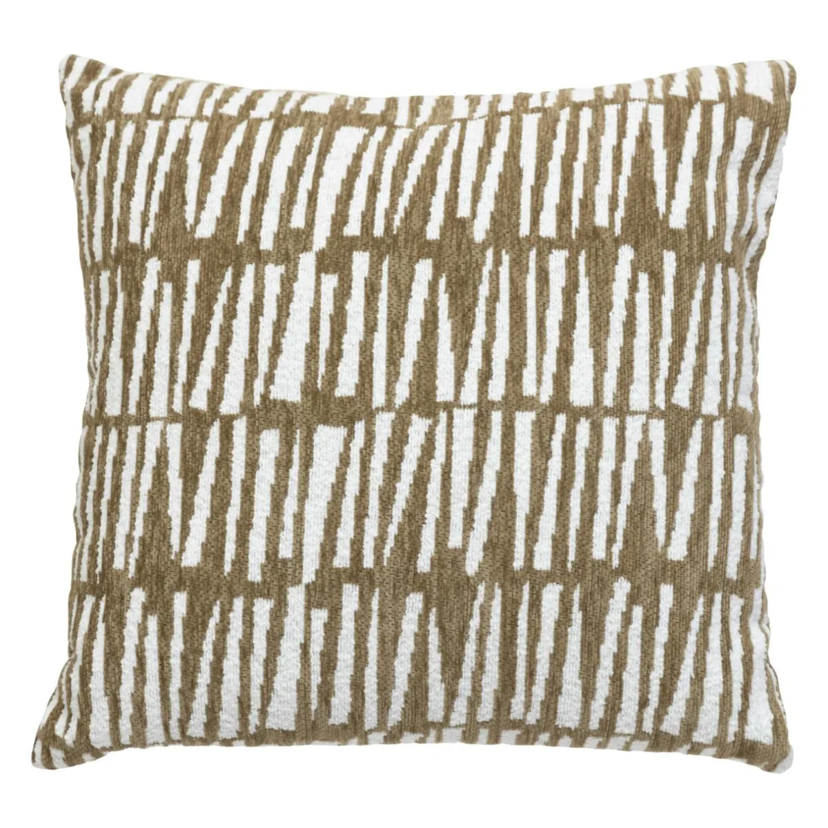 Atmosphera, cru017dateur d'intu017drieur Housse de coussin carrée (40 x 40 cm) Jeni Vert kaki Hot