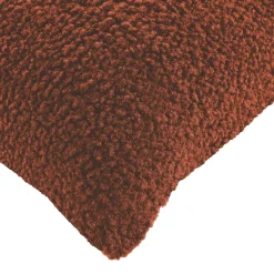 douceur d'intu017drieur Housse de coussin carrée (40 x 40 cm) Woolen Terracotta Online