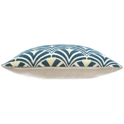ATMOSPHERA Housse de coussin carrée (40 x 40 cm) Dory e Bleu Discount