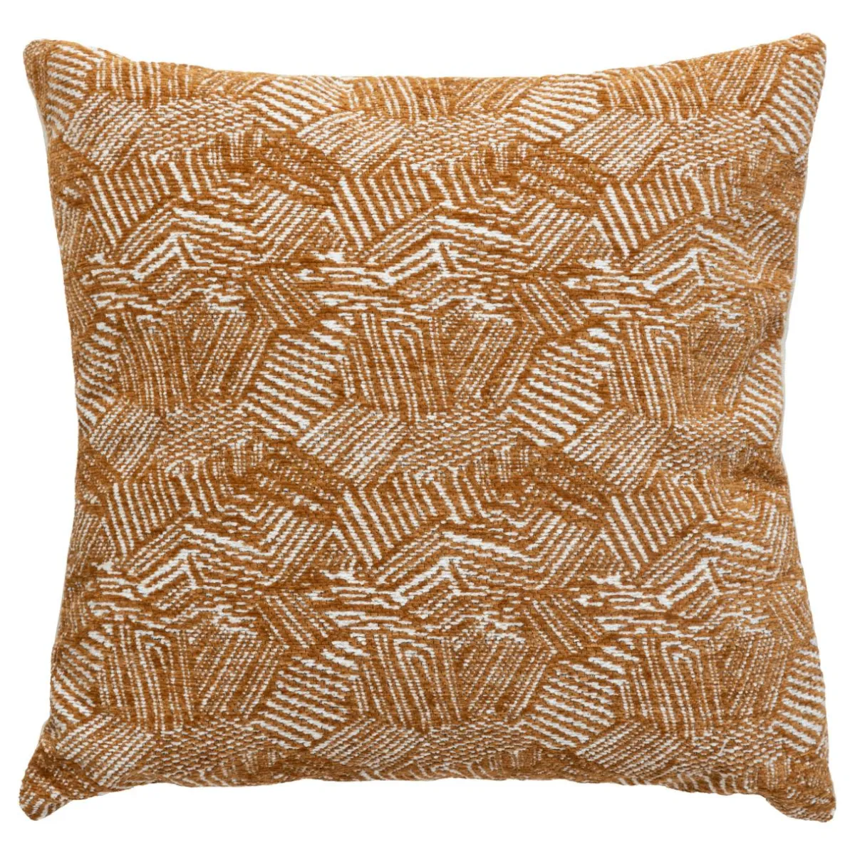 Atmosphera, cru017dateur d'intu017drieur Housse de coussin carrée (40 x 40 cm) Jeni Marron New
