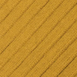 EMINZA Housse de coussin carrée coton tissé (40 x 40 cm) Léa Jaune safran Sale