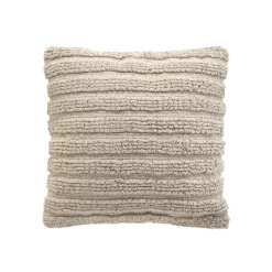 douceur d'intu017drieur Housse de coussin carrée coton (40 x 40 cm) Kiyo Beige Hot