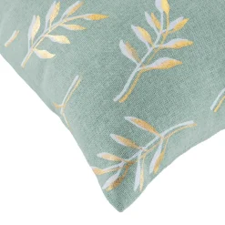 douceur d'intu017drieur Housse de coussin carrée coton (40 x 40 cm) Helira Vert Clearance
