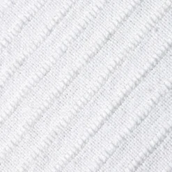 EMINZA Housse de coussin carrée coton tissé (40 x 40 cm) Léa he Blanc New
