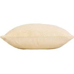 douceur d'intu017drieur Housse de coussin carrée en coton (40 x 40 cm) Sylvia Ecru Best
