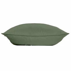 DOUCEUR D'INTERIEUR Housse de coussin carrée microfibre (60 x 60 cm) Palombine Vert kaki Best