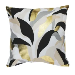 DOUCEUR D'INTERIEUR Housse de coussin coton (40 x 40 cm) Yeliz Or Sale