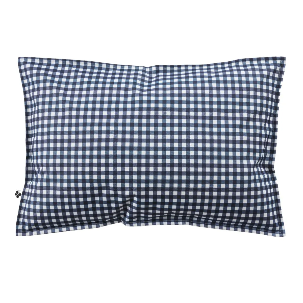 EMINZA Housse de coussin extérieur rectangulaire (40 x 60 cm) Vickie Bleu nuit Vichy bleu Best