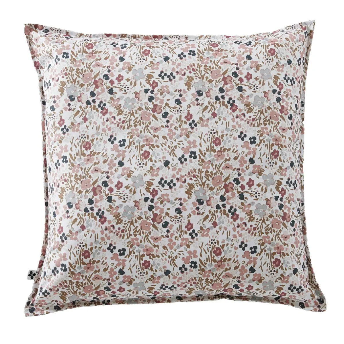 L'effet papillon Housse de coussin extérieur carrée (60 x 60 cm) Capucine Beige Discount