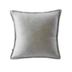 L'effet papillon Housse de coussin extérieur carrée (45 x 45 cm) Naia galet Gris Online