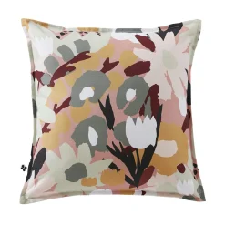 L'effet papillon Housse de coussin extérieur carrée (45 x 45 cm) Léane Multicolore