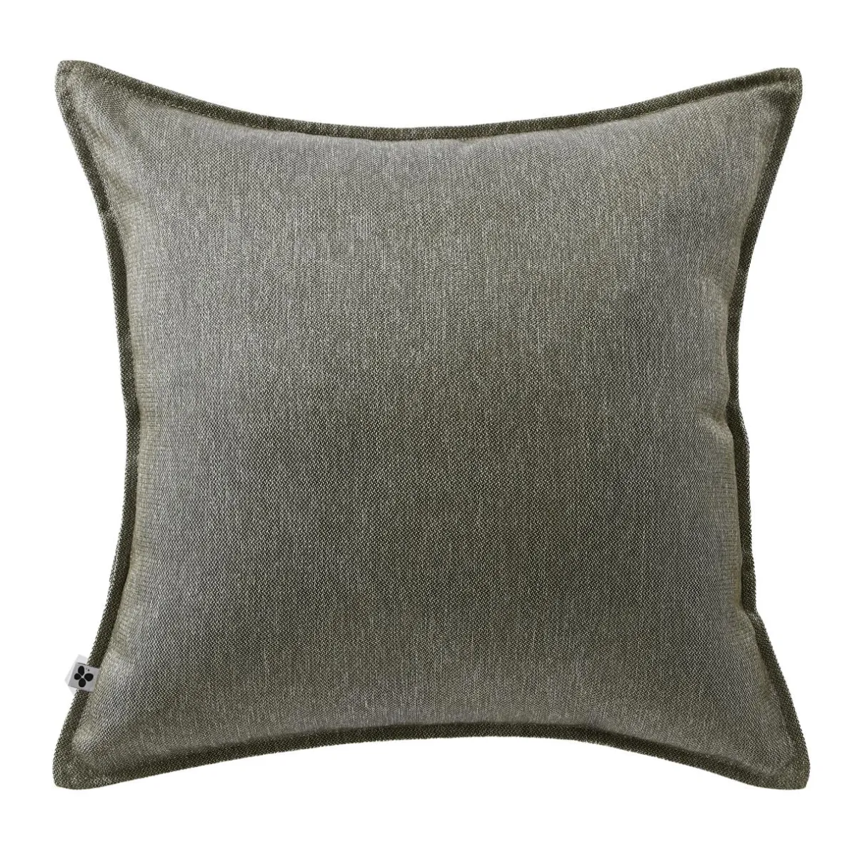 L'effet papillon Housse de coussin extérieur carrée (60 x 60 cm) Naia Vert nénuphar Vert mousse Sale