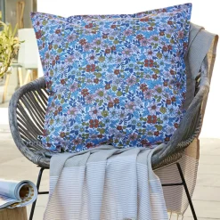 L'effet papillon Housse de coussin extérieur carrée (60 x 60 cm) Danaé Multicolore