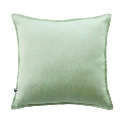 L'effet papillon Housse de coussin extérieur carrée (45 x 45 cm) Naia Vert caraïbes Vert d'eau New