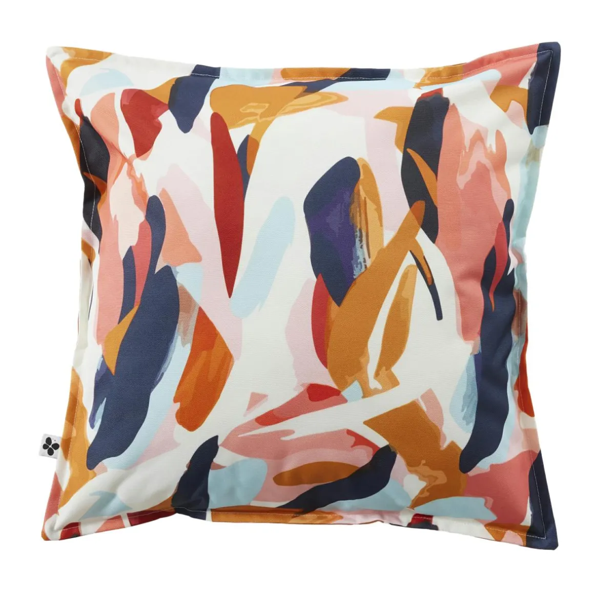 L'effet papillon Housse de coussin extérieur carrée (45 x 45 cm) Julianne Multicolore New
