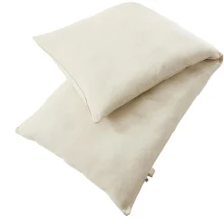 L'effet papillon Housse de coussin pour bain de soleil (190 x 70 cm) Naia Ecru New
