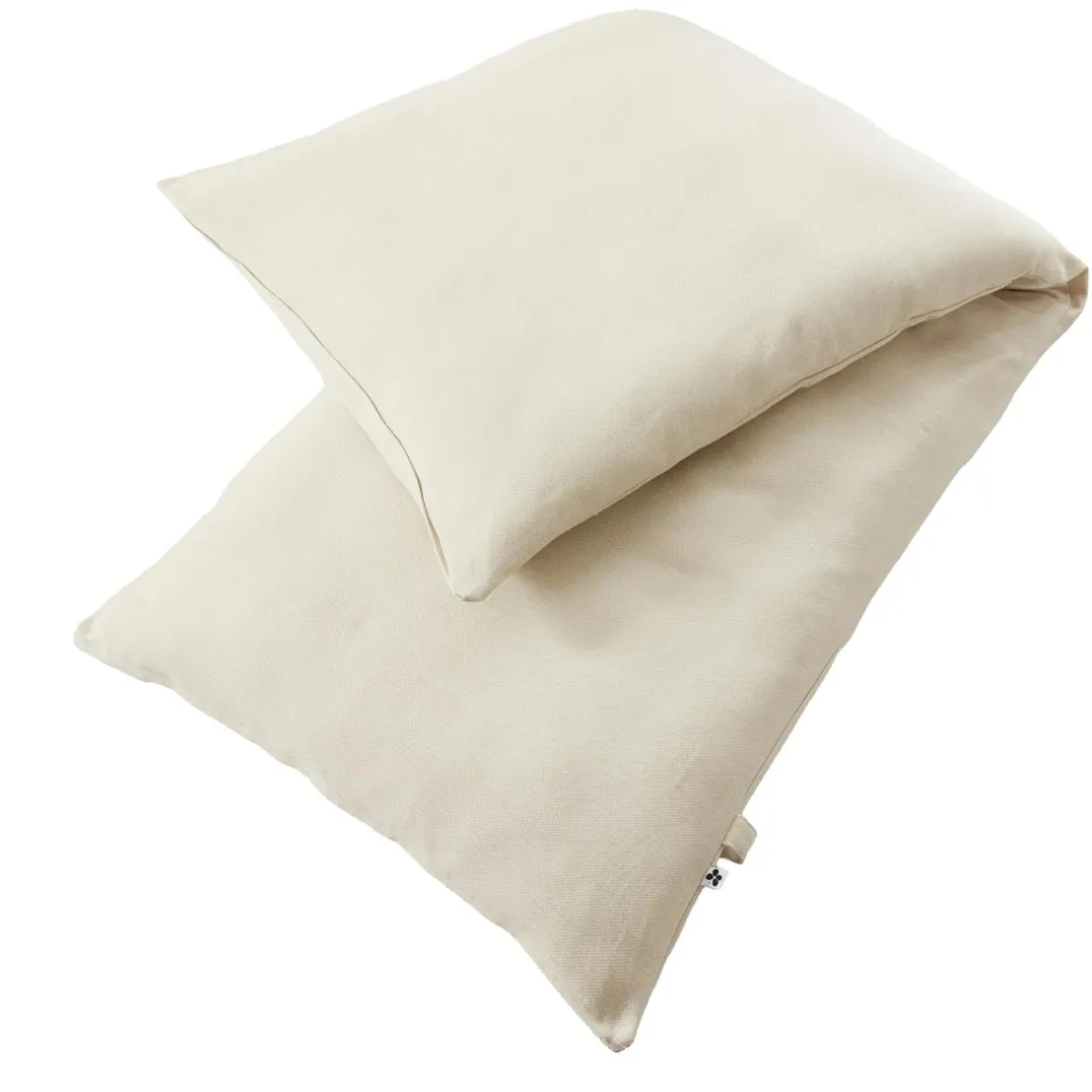 L'effet papillon Housse de coussin pour bain de soleil (190 x 70 cm) Naia Ecru New