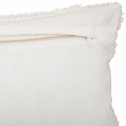 ATMOSPHERA Housse de coussin rectangulaire coton (30 x 50 cm) Rory Ivoire Best