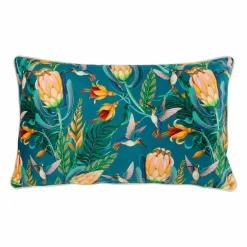 OSTARIA Housse de coussin rectangulaire (30 x 50 cm) Jungle e Vert Discount