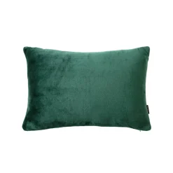 EMINZA Housse de coussin rectangulaire flanelle (40 x 60 cm) Didou e Vert