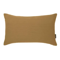 EMINZA Housse de coussin rectangulaire coton tissé (30 x 50 cm) Léa Camel Clearance