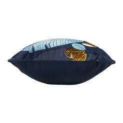 DOUCEUR D'INTERIEUR Housse de coussin rectangulaire velours (30 x 50 cm) Prusseor e Bleu Clearance