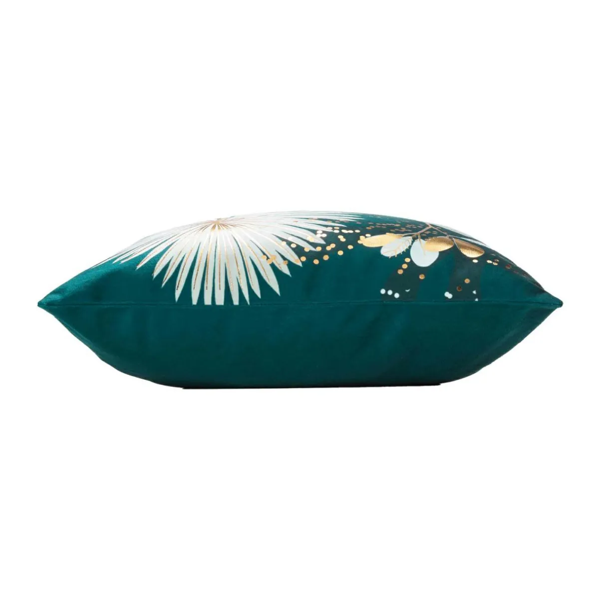 DOUCEUR D'INTERIEUR Housse de coussin velours (40 x 40 cm) Prusseor e Vert Sale