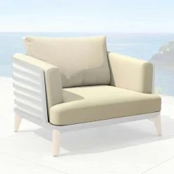 MOBELLIA Housses de coussin de remplacement pour Fauteuil Monte Carlo Beige Clearance