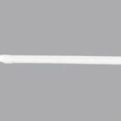 LUANCE Kit de 2 tringles extensibles ovales (80 à 110 cm) Blanc Sale