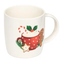 JJA Kit de barista Cappuccino Noël gourmand Blanc