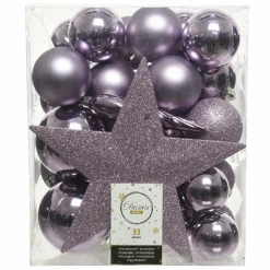 KAEMINGK Kit de décoration de sapin de Noël Novae Lilas Best