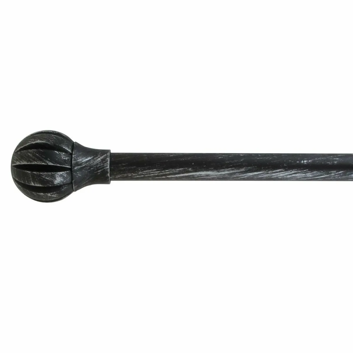 LUANCE Kit de tringle extensible (L210 - L380 cm / D19 mm) Touch of zen Noir Clearance
